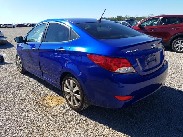 2013 HYUNDAI ACCENT GLS KMHCU4AE8DU313262