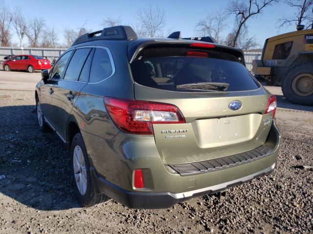2017 SUBARU OUTBACK 4S4BSACC2H3341565