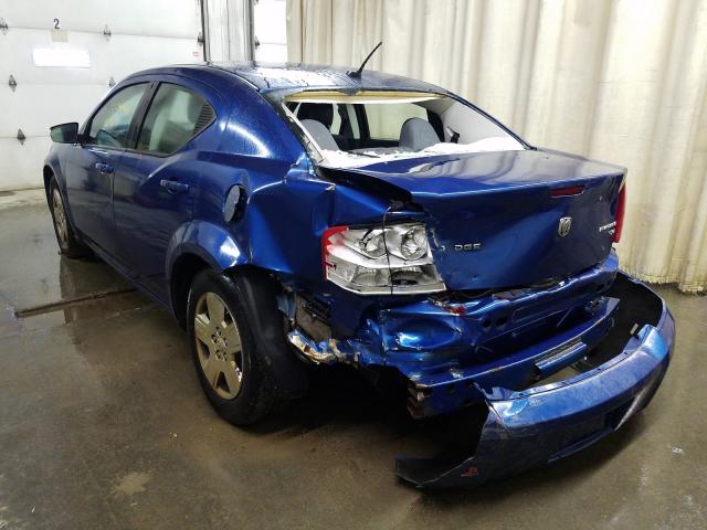 2010 DODGE AVENGER SX 1B3CC4FB9AN172831