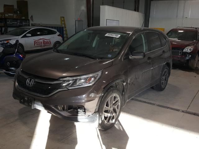 2016 HONDA CR-V SE 5J6RM4H4XGL034315