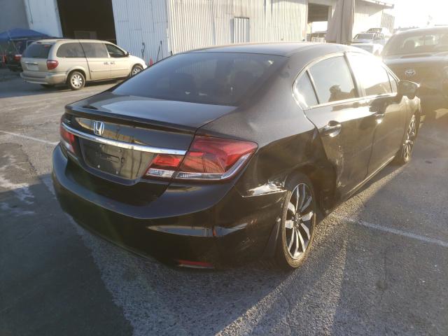 2014 HONDA CIVIC EXL 19XFB2F97EE263672