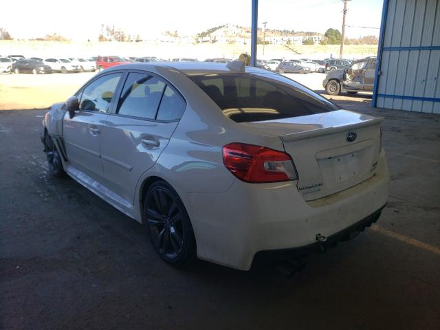 2017 SUBARU WRX LIMITE JF1VA1N67H8825803