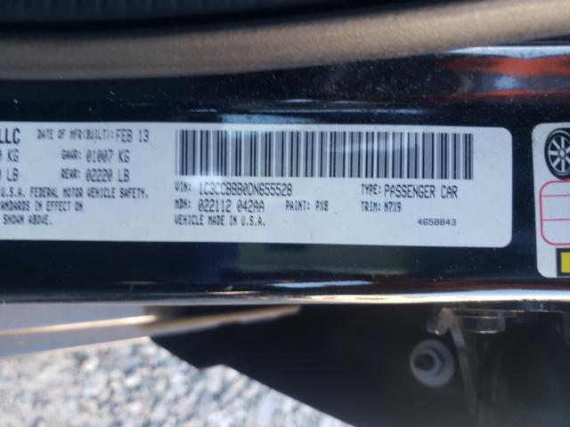 2013 CHRYSLER 200 TOURIN 1C3CCBBB0DN655528