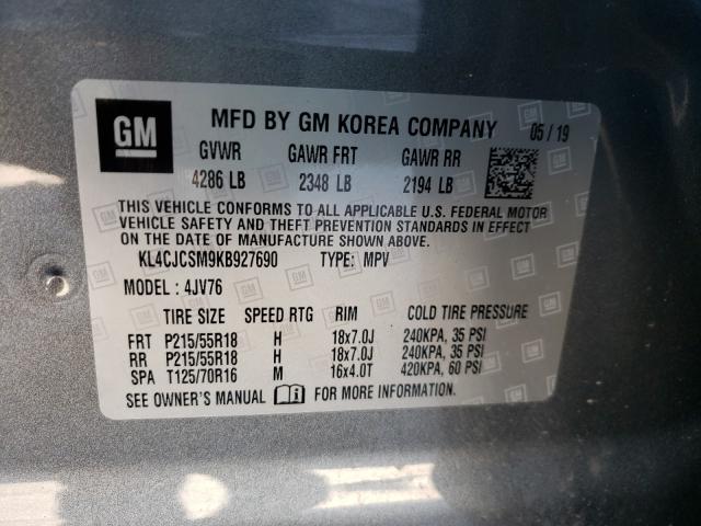 2019 BUICK ENCORE ESS KL4CJCSM9KB927690