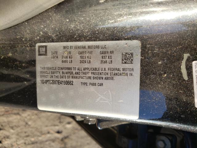2014 BUICK VERANO PRE 1G4PT5SV7E4190662