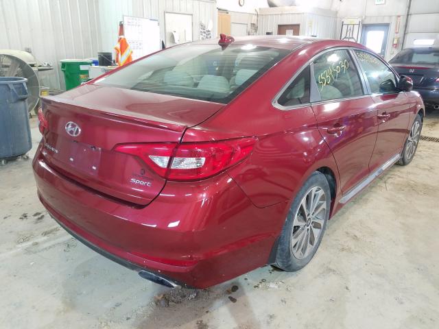 2015 HYUNDAI SONATA SPO 5NPE34AF9FH126764