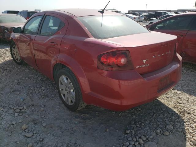 2013 DODGE AVENGER SE 1C3CDZAB0DN710597