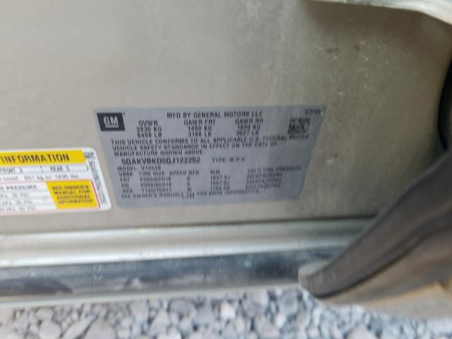 2016 BUICK ENCLAVE 5GAKVBKD5GJ122252