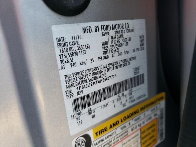 2017 FORD EXPEDITION 1FMJU2AT4HEA37771