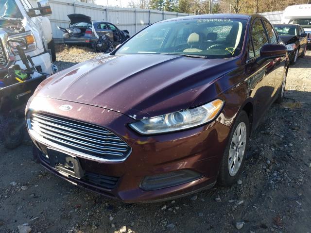 2013 FORD FUSION S 3FA6P0G74DR136426