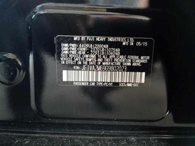 2016 SUBARU WRX STI JF1VA2M69G9802023