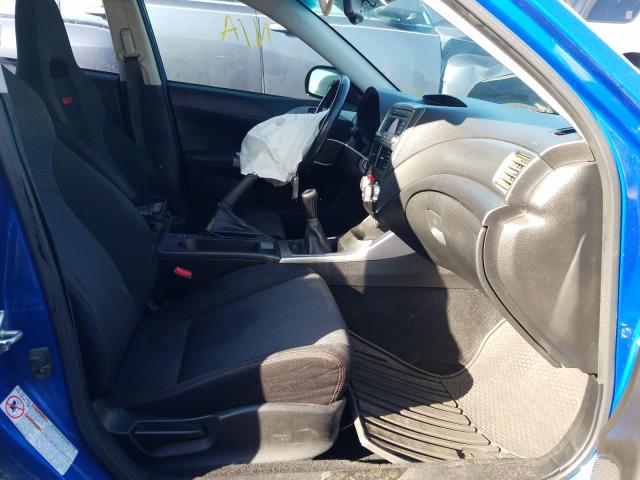2010 SUBARU IMPREZA WR JF1GE7G64AG507033