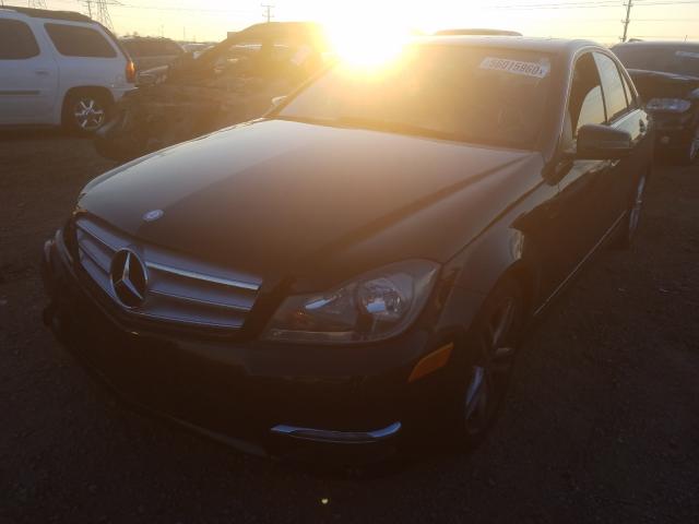 2013 MERCEDES-BENZ C250 WDDGF4HBXDR258446