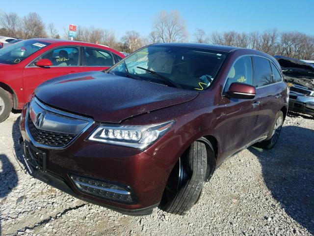 2015 ACURA MDX TECHNO 5FRYD4H49FB003333