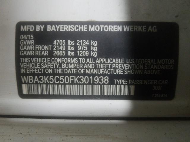 2015 BMW 328 D XDRI WBA3K5C50FK301938