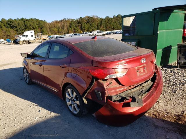 2012 HYUNDAI ELANTRA GL KMHDH4AE7CU246225