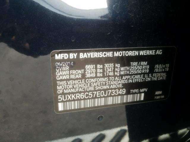 2014 BMW X5 XDRIVE5 5UXKR6C57E0J73349