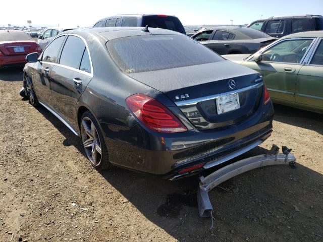 2015 MERCEDES-BENZ S 63 AMG WDDUG7JB3FA116176