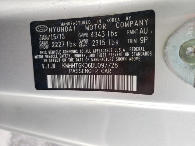 2013 HYUNDAI GENESIS CO KMHHT6KD6DU097728