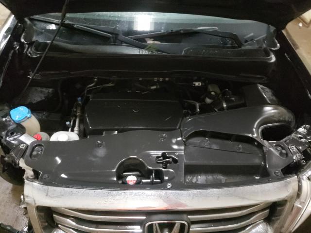 2012 HONDA PILOT EXL 5FNYF4H54CB070261