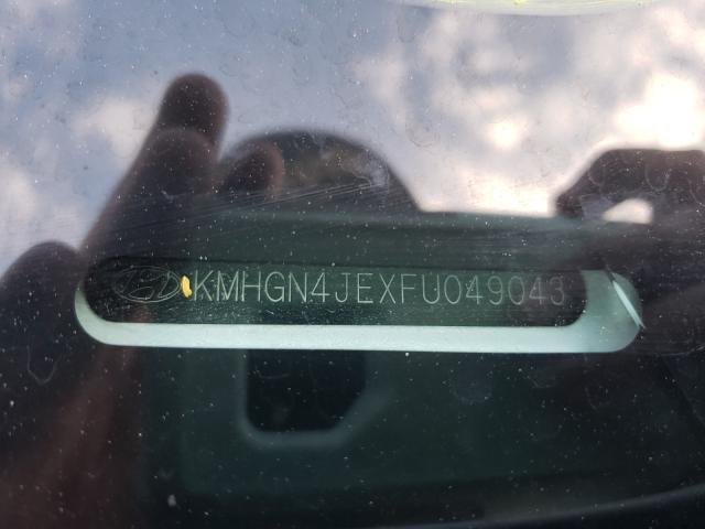 2015 HYUNDAI GENESIS 3. KMHGN4JEXFU049043