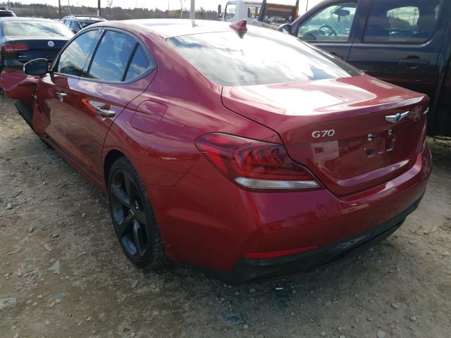2019 GENESIS G70 PRESTI KMTG44LA0KU025217