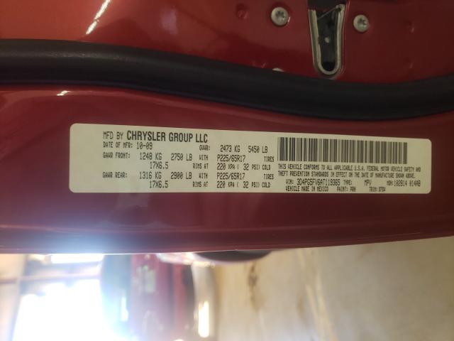 2010 DODGE JOURNEY SX 3D4PG5FV6AT119365
