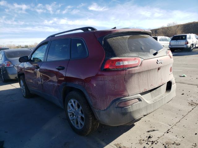 2016 JEEP CHEROKEE S 1C4PJLASXGW230083
