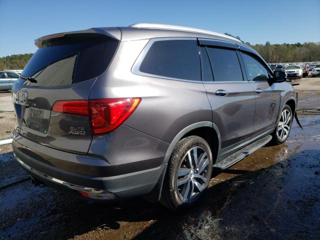 2017 HONDA PILOT ELIT 5FNYF6H05HB086086