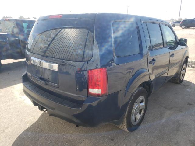 2012 HONDA PILOT LX 5FNYF3H25CB028987
