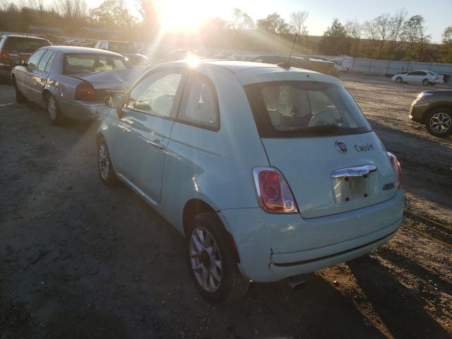 2017 FIAT 500 POP 3C3CFFKR7HT549322