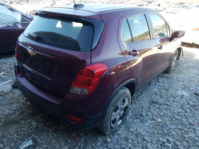 2017 CHEVROLET TRAX LS 3GNCJKSB8HL210081
