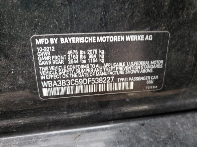 2013 BMW 328 XI WBA3B3C59DF538227