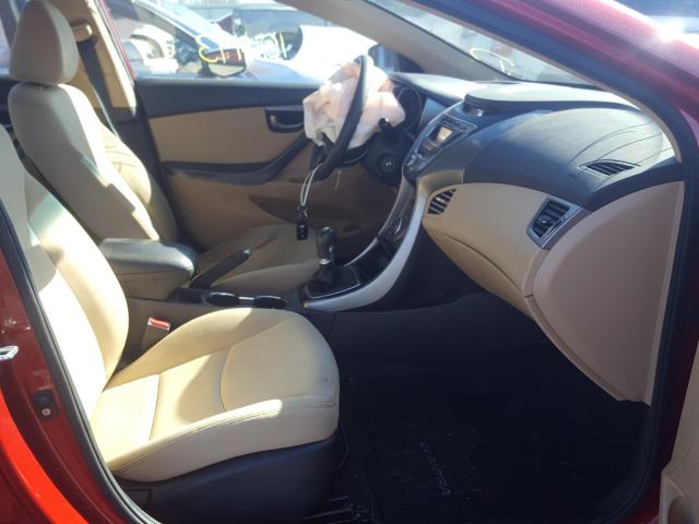 2013 HYUNDAI ELANTRA GL KMHDH4AE1DU487361