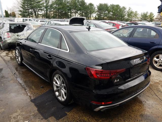 2019 AUDI A4 PREMIUM WAUENAF48KN018188