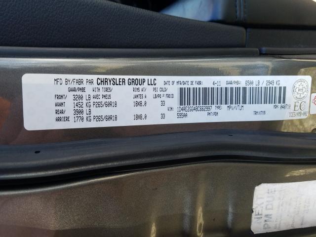 2011 DODGE DURANGO EX 1D4RE2GG4BC662997