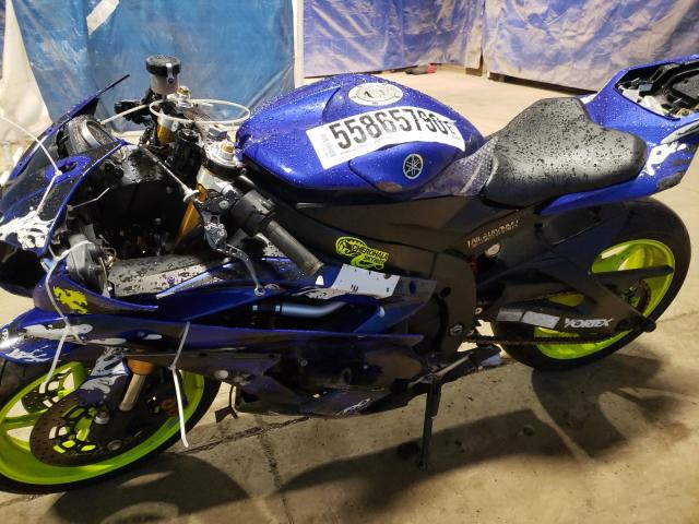 2007 YAMAHA YZFR6 L JYARJ12E87A019964