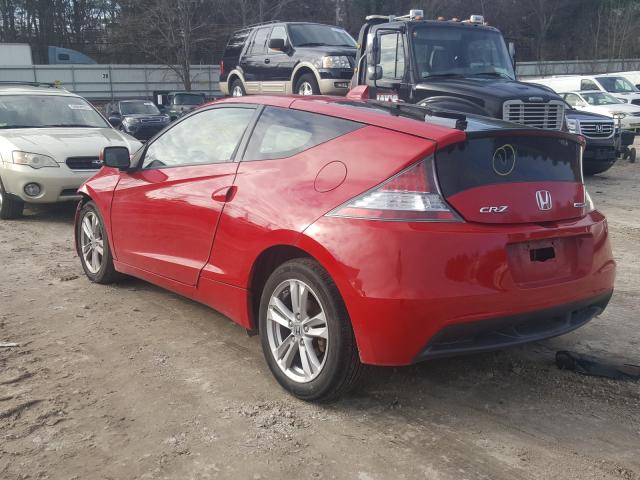 2012 HONDA CR-Z EX JHMZF1D62CS001829