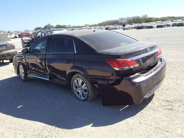 2011 TOYOTA AVALON BAS 4T1BK3DB9BU432397