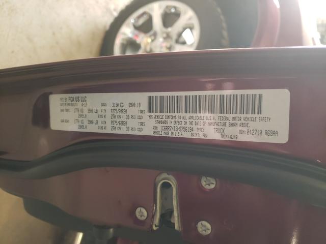 2017 RAM 1500 LARAM 1C6RR7NT3HS756194