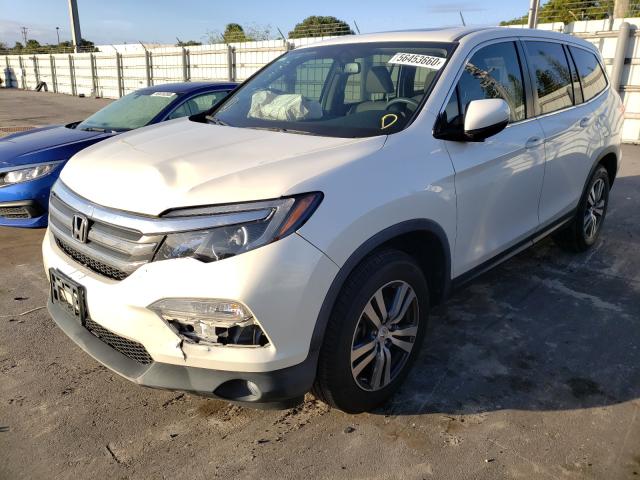 2017 HONDA PILOT EXL 5FNYF5H58HB016636