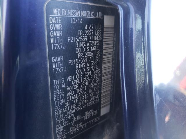 2015 NISSAN JUKE S JN8AF5MV7FT550054