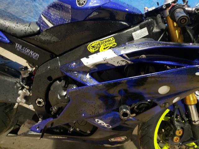 2007 YAMAHA YZFR6 L JYARJ12E87A019964