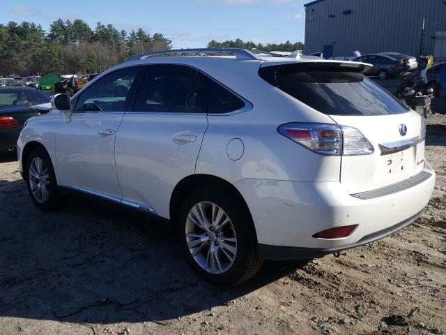 2012 LEXUS RX 450 JTJBC1BAXC2429244