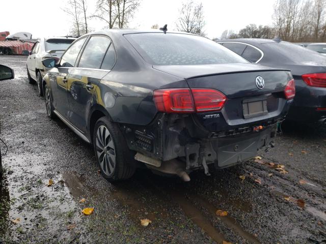 2013 VOLKSWAGEN JETTA HYBR 3VW637AJ2DM263415