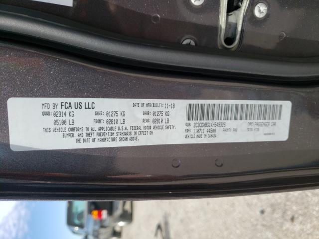 2019 DODGE CHARGER SX 2C3CDXBG1KH549326