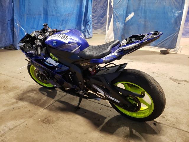 2007 YAMAHA YZFR6 L JYARJ12E87A019964
