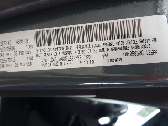 2015 JEEP WRANGLER S 1C4AJWAGXFL683557