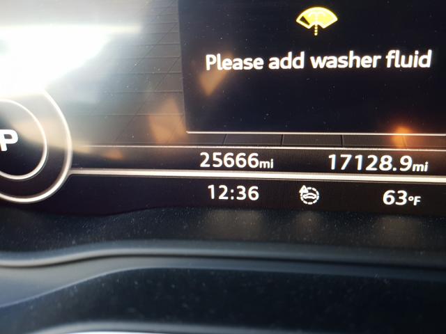 2018 AUDI A4 PREMIUM WAUENAF46JA100216