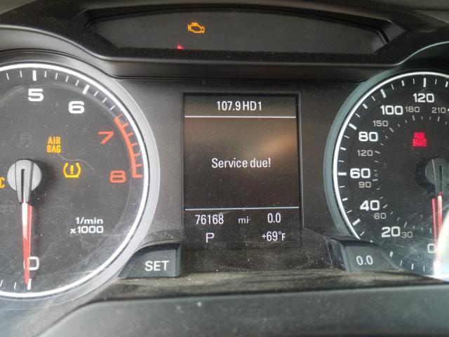 2012 AUDI A4 PRESTIG WAUKFAFL1CN003136